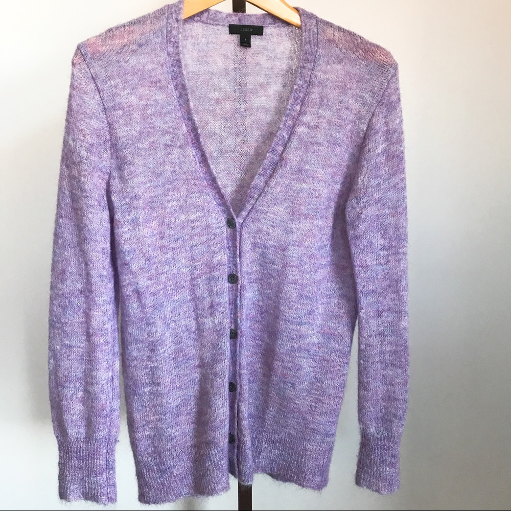 🍾 NWOT J Crew Mohair Cardigan Sweater